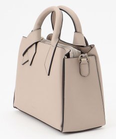 LA BAGAGERIE 【maison vert】 【多収納】リボンアオリ2WAYトート