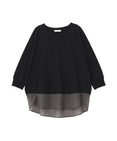 Green Parks 七分袖ドルマン裏毛シアードッキングプルオー