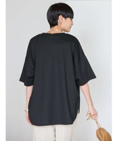 AMERICAN HOLIC 接触冷感裾ラウンドカットプルオーバー