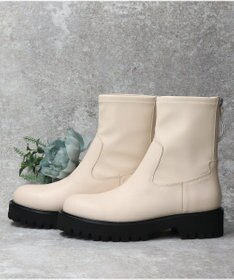 Bridget Birkin 【PARADIS COULEUR】EVAソールバックジップストレッチブーツ