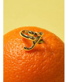 AMERICAN HOLIC イニシャルリングＧＬＤ