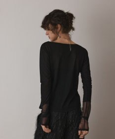 GRACE CONTINENTAL シアーアセテートカットトップ