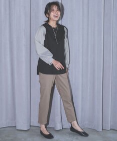 ANY 【UVカット/ウエストゴム/ストレッチ】大人の７daysデイリーパンツ