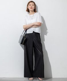 23区 S 【速乾性/汗じみ防止】半袖 クロップド IT Tシャツ