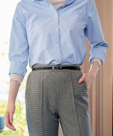 Tiaclasse フェイクレザー細巾ベルト