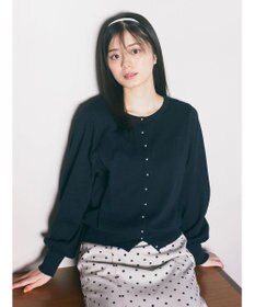 earth music&ecology 前後２ＷＡＹちびパールボタンカーディガン