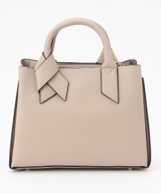 LA BAGAGERIE 【maison vert】 【多収納】リボンアオリ2WAYトート