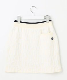 PW CIRCULUS 【WOMEN】【防風/蓄熱】総ロゴ ニット スカート