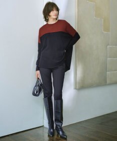 ICB 【洗える】ヴィスコースワイド プルオーバー