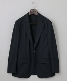 GOTAIRIKU 【通気性/ストレッチ/洗える】エアレースジャケット_ヘリンボーン柄 ブラックヘリンボーン柄