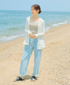 OP／FILA 【Ocean Pacific】バックフリルラッシュガード パーカー