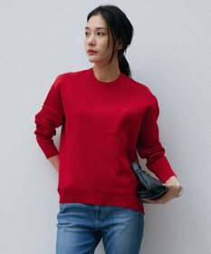 ICB 【洗える】ナンバリングカラーニット  プルオーバー