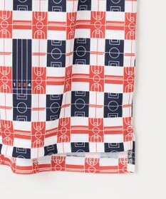 23区GOLF 【MEN】【吸水速乾/UVカット】フィールドチェック柄ポロシャツ