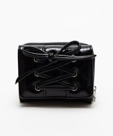 WEGO レースアップリボンウォレット