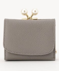 UNBILLION perche アクリル玉三つ折りミニサイフ