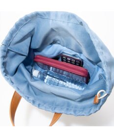 UNBILLION カシュカシュ cachecache / ラフィアフラワー付カゴバッグ