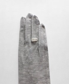 ORuKuBET 【WEB限定・数量限定】リングビジュー付きUVカットロンググローブ (WOMEN)【 UVカット・タッチパネル対応 】