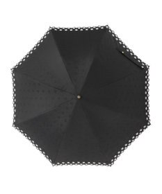 MOONBAT DAKS 晴雨兼用日傘 長傘 ドット ジャカード ボーラ刺繍