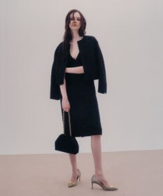 GRACE CONTINENTAL ラメシャイニードレス