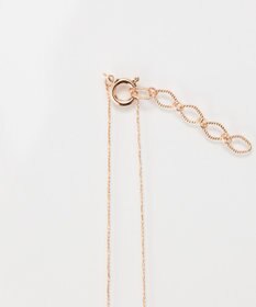 Phoebe <新色>【金属アレルギー対応】ストレートバービジューネックレス　シャンパンゴールド