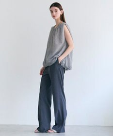 BEIGE， 【イージーケア・セットアップ対応】BATEAU / バックスリット ストレートパンツ