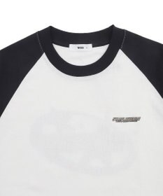 WEGO 【ユニセックス着用ITEM】ラグラングラフィックBIG　T（SS）