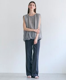 BEIGE， 【イージーケア・セットアップ対応】BATEAU / バックスリット ストレートパンツ