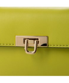 UNBILLION cachecache ねじりハンドルおこし金具2wayミニショルダー