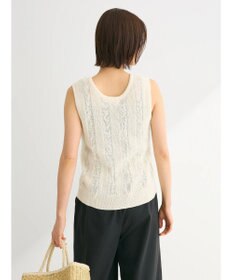 Green Parks フリンジニットベスト