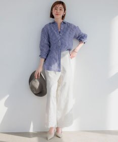 23区 【UVカット/洗える】ペーパー ブレード ハット