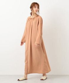 #Newans 【洗える】プルンプクロスバックオープンワンピース