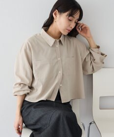 CRAFT STANDARD BOUTIQUE クロップドレングスシャツ
