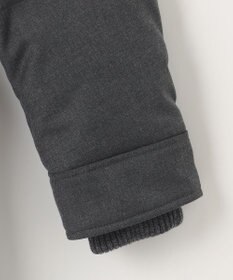 JOSEPH ABBOUD MOUNTAIN 【ECOファー/9ポケット/ホワイトグース/ユニセックス】ウールライクアウトドア ダウンコート