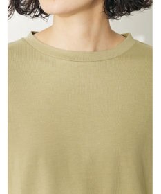 CRAFT STANDARD BOUTIQUE シルケット天竺　フロントギャザーＢＩＧ　Ｔｅｅ　Ｌ／Ｓ