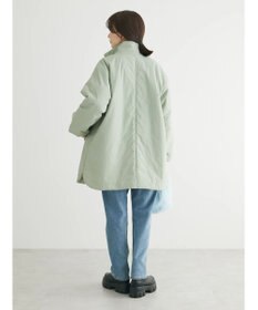 Green Parks 中わたスタンドカラーミドル丈ブルゾン