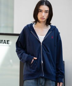 WEGO 【WEB限定/ユニセックス着用ITEM/25年秋冬新作/SMLサイズ展開】別注U.S.POLO ASSN.　ZIPパーカー