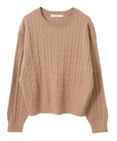 AMERICAN HOLIC バイパチケーブルニットプルオーバー