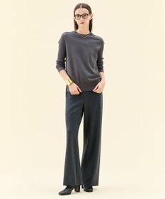 BEIGE， MONTAIGNE / イージーウエストウールワイドパンツ