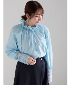 Te chichi レースカフスブラウス