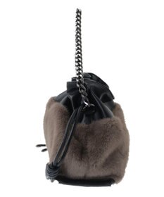 YECCA VECCA 2wayチェーンギャザーバッグ