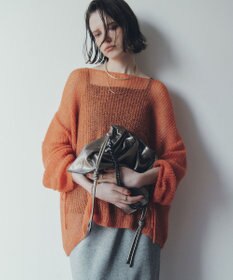 YECCA VECCA 2wayチェーンギャザーバッグ