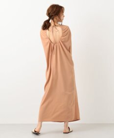 #Newans 【洗える】プルンプクロスバックオープンワンピース