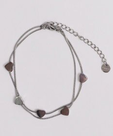 WEGO Lステンレスモチーフ2連ブレス