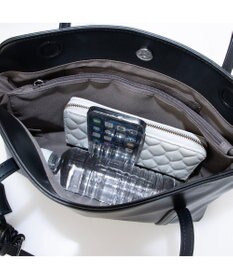 UNBILLION カシュカシュ cachecache / 結びチャーム付き2wayワイドトート