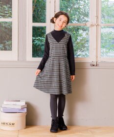 組曲 KIDS 【110-140㎝】チェック ワンピース