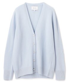 BEIGE， 【WEB限定・洗える】ALSACE / パール釦ウールニットカーディガン