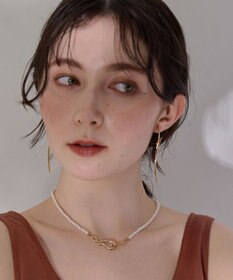 Phoebe 【金属アレルギー対応】フロウスティックピアス　ゴールド