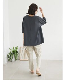 Green Parks ぽこぽこ７分袖カットプルオーバー