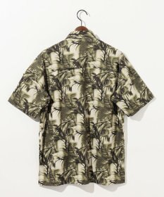 JOSEPH ABBOUD MOUNTAIN 【イタリア素材/軽量/撥水/ストレッチ】X-WAVEヤシパターン シャツ