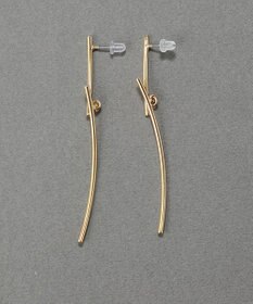 Phoebe 【金属アレルギー対応】フロウスティックピアス　ゴールド